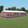 Garden Marquee PVC 6×16m Photo