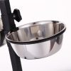 Two Stainless Steel Dog Bowls Photo