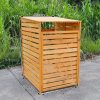 Deluxe Wheelie Bin Storage – 2 Bays - 3 Colours