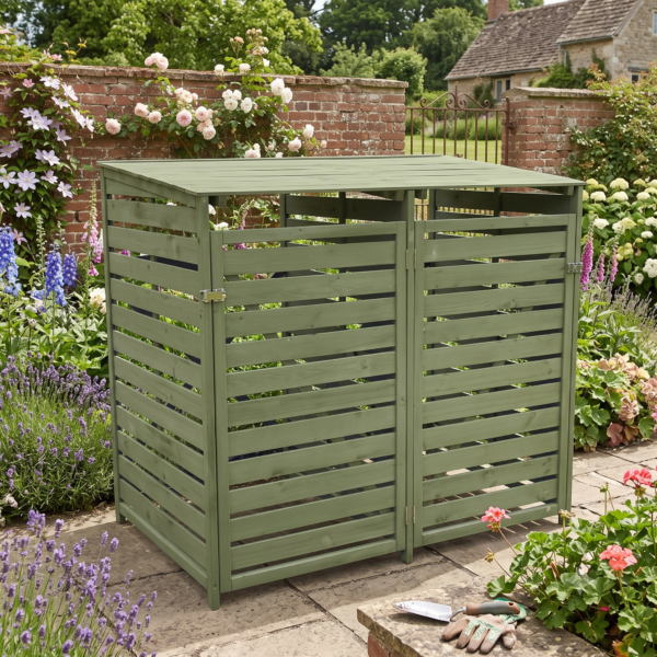 wheelie bin storage