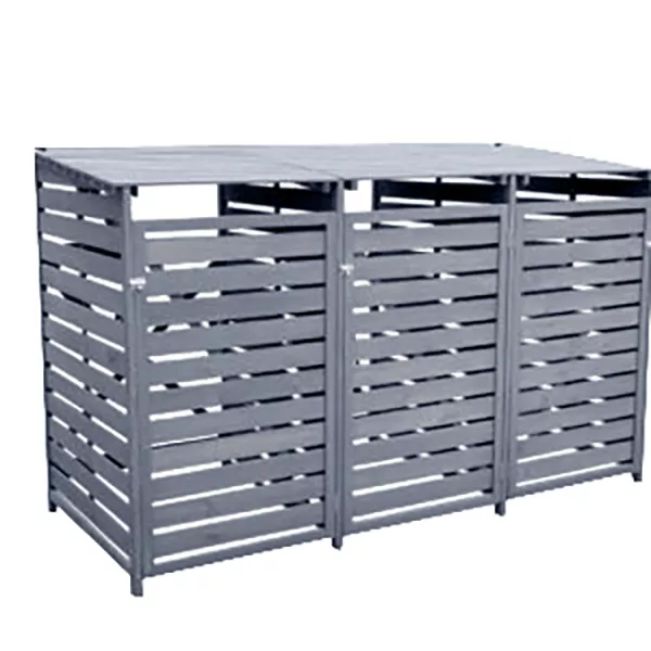 Wheelie Bin Storage 3 Bays Photo