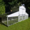 Robo Coop Chicken Coop – 4-5 Birds – Metal Aluminium - Not in Original Packaging