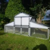Robo Coop Chicken Coop – 4-5 Birds – Metal Aluminium - Not in Original Packaging