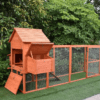 The Eggland Chicken Coop – 6-9 Birds - Natural Wood