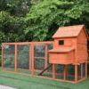 The Eggland Chicken Coop – 6-9 Birds - Natural Wood