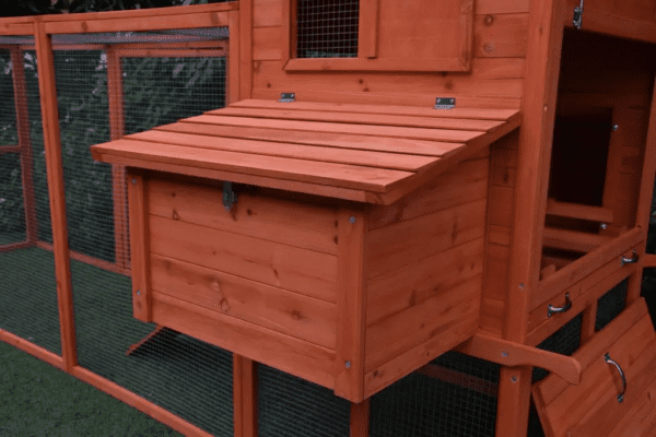 The Eggland Chicken Coop – 6-9 Birds - Natural Wood