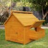 Large Chicken Coop – 9-12 Birds - Natural Wood - Pre Order