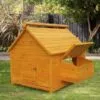 Large Chicken Coop – 9-12 Birds - Natural Wood - Pre Order