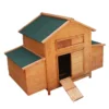 The Hen Den Chicken Coop – 8-12 Birds - Natural Wood