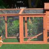 Wheely Easy Chicken Coop – 6-9 Birds - Natural Wood