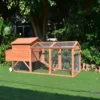 Wheely Easy Chicken Coop – 6-9 Birds - Natural Wood