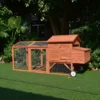 Wheely Easy Chicken Coop – 6-9 Birds - Natural Wood