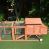 Wheely Easy Chicken Coop – 6-9 Birds - Natural Wood