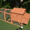 Wheely Easy Chicken Coop – 6-9 Birds - Natural Wood