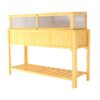 Raised Bed with Shelf and Greenhouse