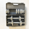 15KG CHROMED DUMBBELL SET