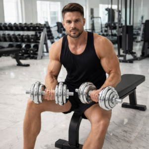 20kg Chromed Dumbbell
