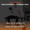 50kg-DumbbellBarbell-