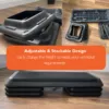 Aerobic-Step-Platform-with-Adjustable-Risers