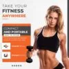 Neoprene Coated Dumbbell Hand Weight Set – 12KG