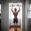 Door gym pull up bar