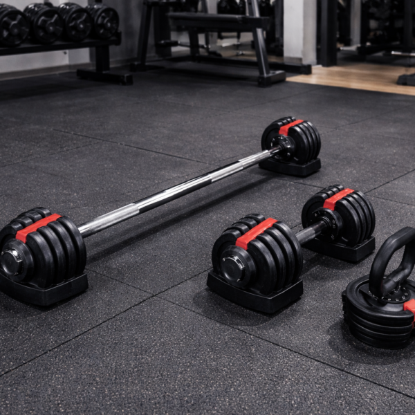 Dumbbell Set – 3-in-1 Barbell, Dumbbell & Kettlebell Save Space