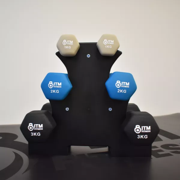 Neoprene Coated Dumbbell Hand Weight Set