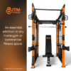 Multifunctional-Power-Rack-Includes-Two-80kg-Weight-Stacks