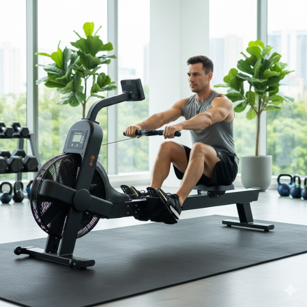 A-99 Air Rowing Machine with Bluetooth