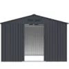 8X6FT Metal Garden Shed