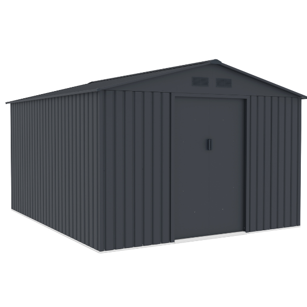 8X10FT Metal Garden Shed