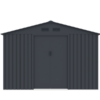 8X10FT Metal Garden Shed