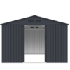 8X10FT Metal Garden Shed