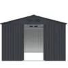 8X10FT Metal Garden Shed