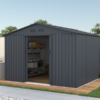 8X10FT Metal Garden Shed