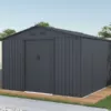 8X10FT Metal Garden Shed