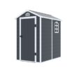 4x6FT Plastic Outdoor Storage Shed