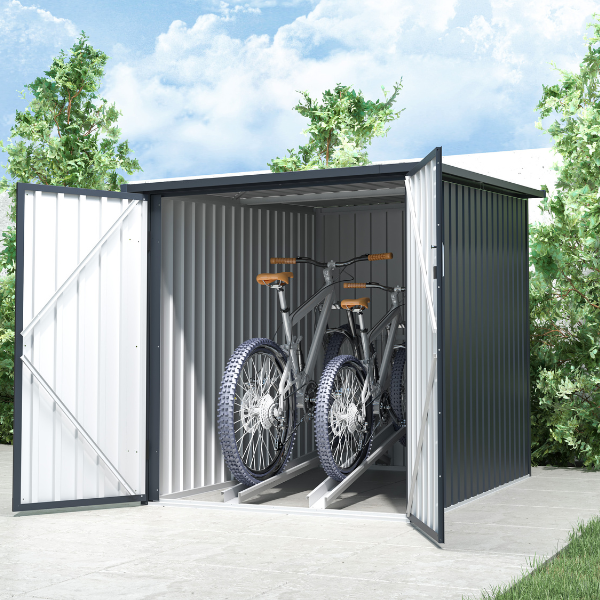 2 Bike Storage Shed