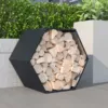 Single Unit Wood Rack