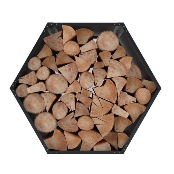 Single Unit Wood Rack