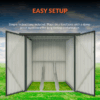 2 Bike Storage Shed