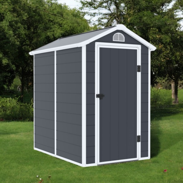 4x6FT Plastic Outdoor Storage Shed