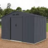 8X6FT Metal Garden Shed