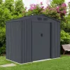 Apex Roof Metal Garden Shed
