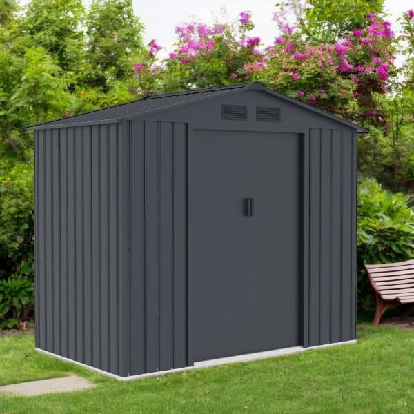 Apex Roof Metal Garden Shed