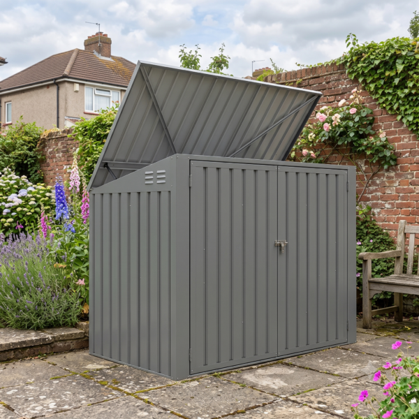 Metal Wheelie bin Storage