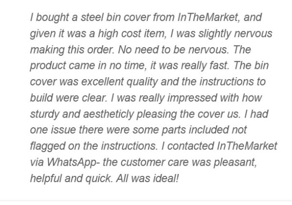 bin cover review