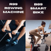 Ultimate-SMART-Cardio-Bundle-Commercial-Bike-Rowing-Machine-