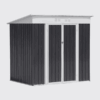 Metal Shed 5x3ft Slanted Roof