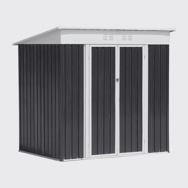 Metal Shed 5x3ft Slanted Roof